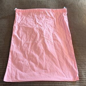 Poppy & Peonies Pink Drawstring Dust Bag